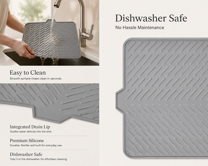 Premium Silicone Kitchen Drying Mat