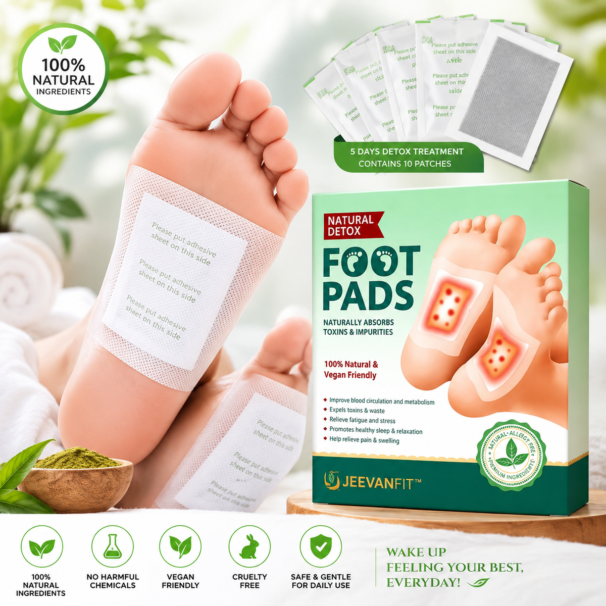 Ayurvedic Detox Pads - Limited Time Offer