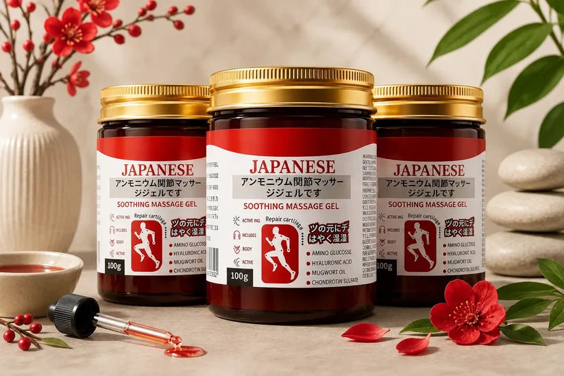 Japanese instant pain relief soomthing massage gel(Pack of 2)