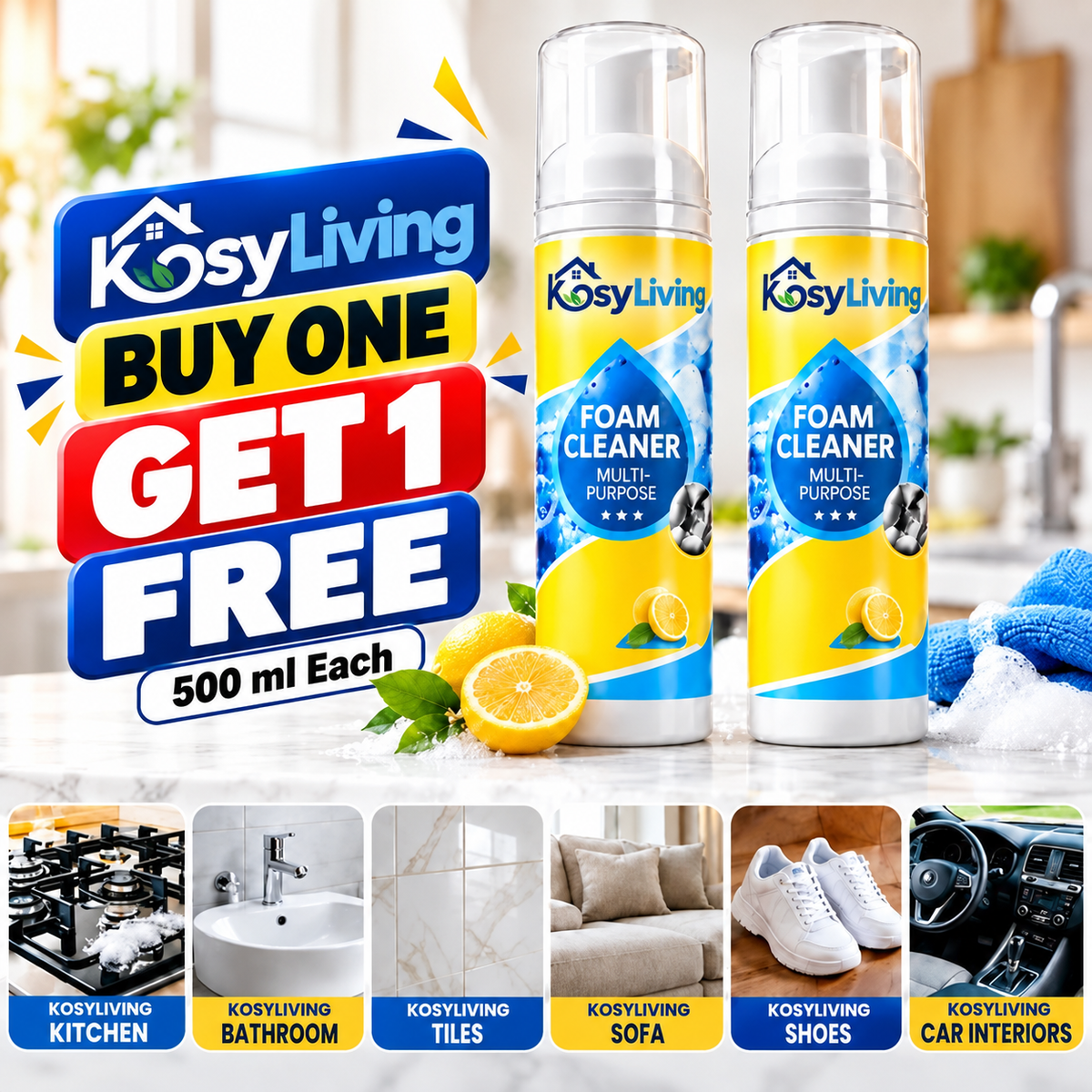 ALL-IN-1 KITCHEN CLEANER – BUY 1 GET 1 FREE 🔥