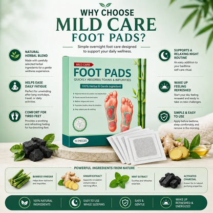 Premium Detox Foot Patches   Buy 1 Get 1 Free ✨